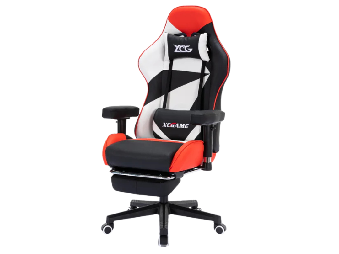 XC Game Gaming Chair GFY102T18-GEO with Footrest – Comfortable & Durable XC Game Gaming Chair GFY102T18-GEO with Footrest – Comfortable & Durable